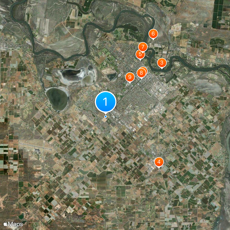 Mildura Map