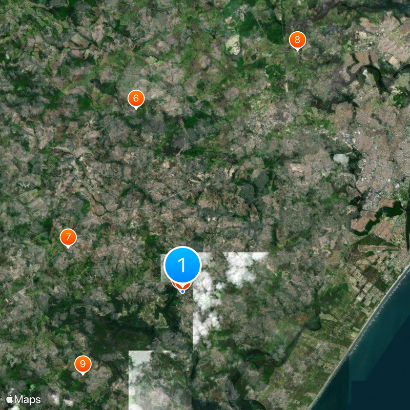 São Cristóvão Map