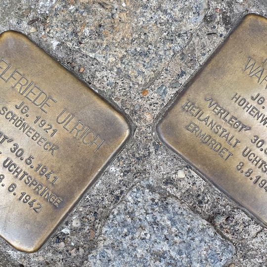 Stolperstein en memoria de Friedrich  Wartenberg