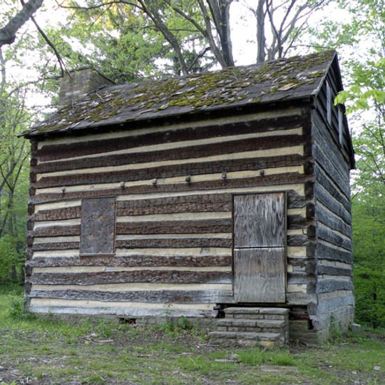 Walker-Ewing-Glass Log House