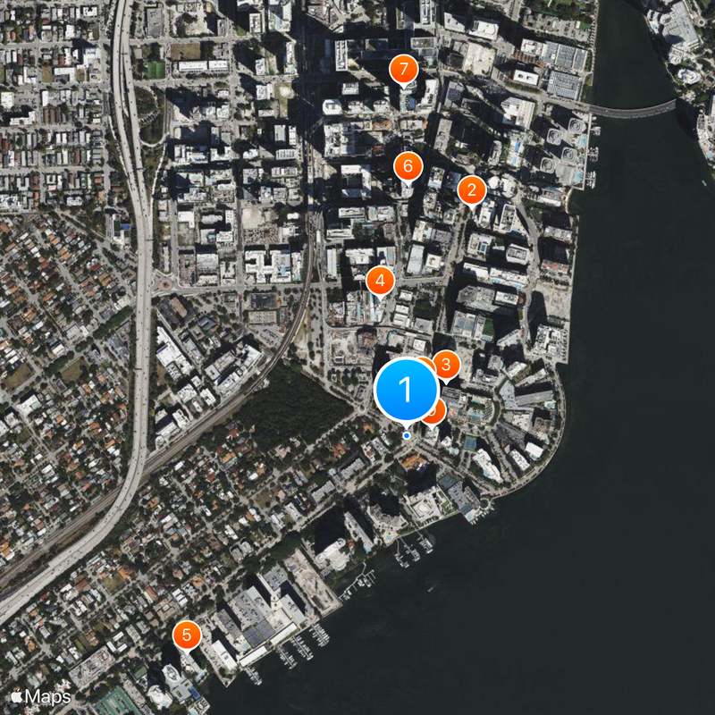 Brickell Harita