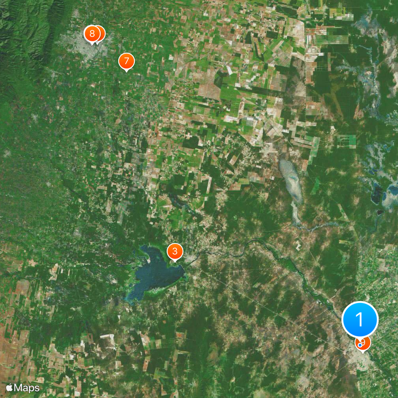 Stade Único Madre de Ciudades Carte