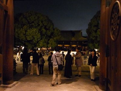 At night 1