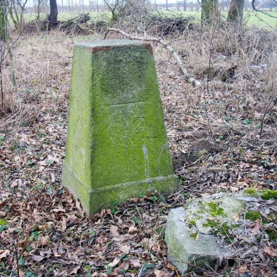 Sächsisch-Preußischer Grenzstein: Pilar Nr. 110