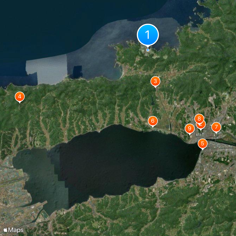 Shimane Nuclear Power Plant Map