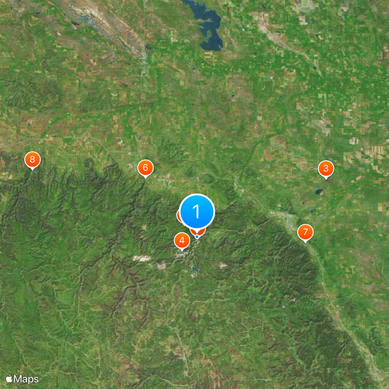 Bullock Hotel Map