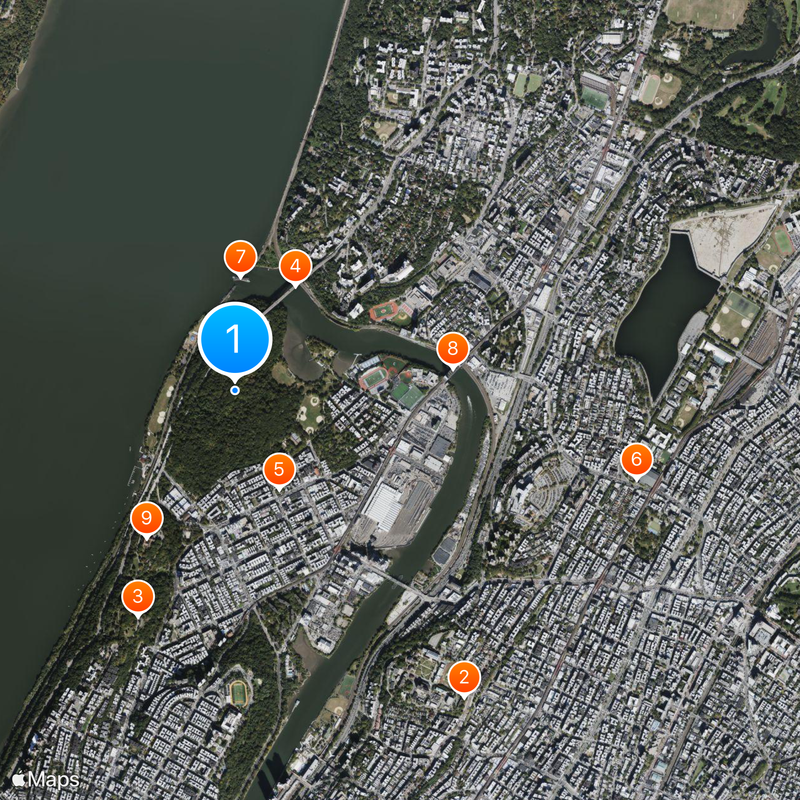 Inwood Hill Park Karte