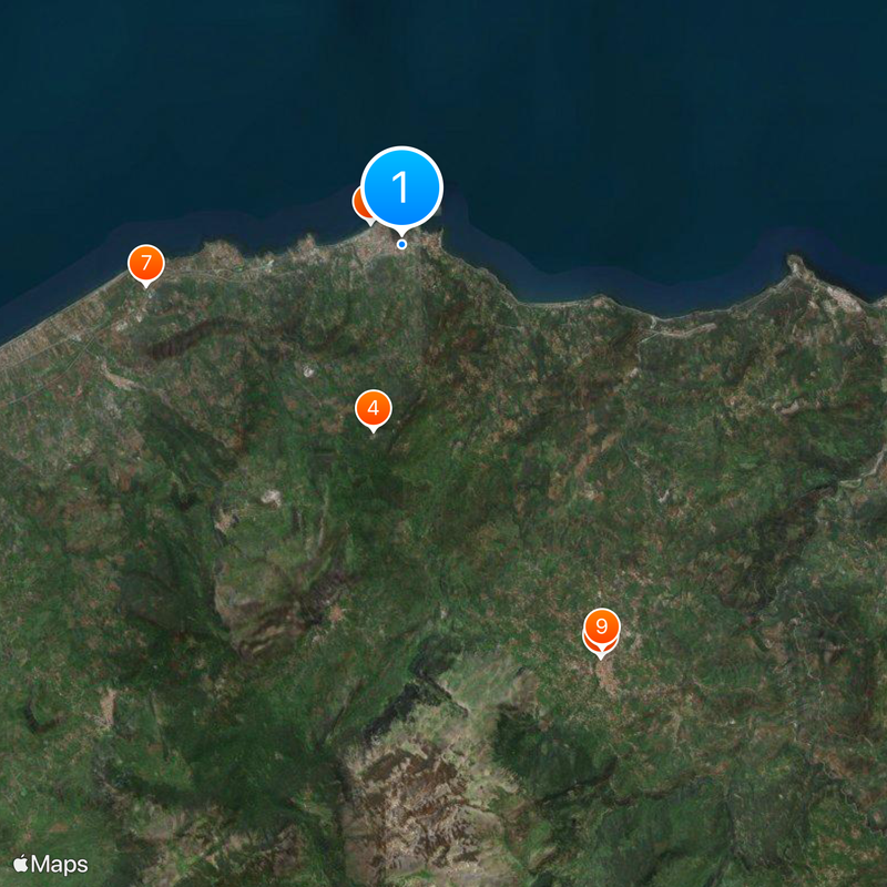 Abbaye de Thélème Carte