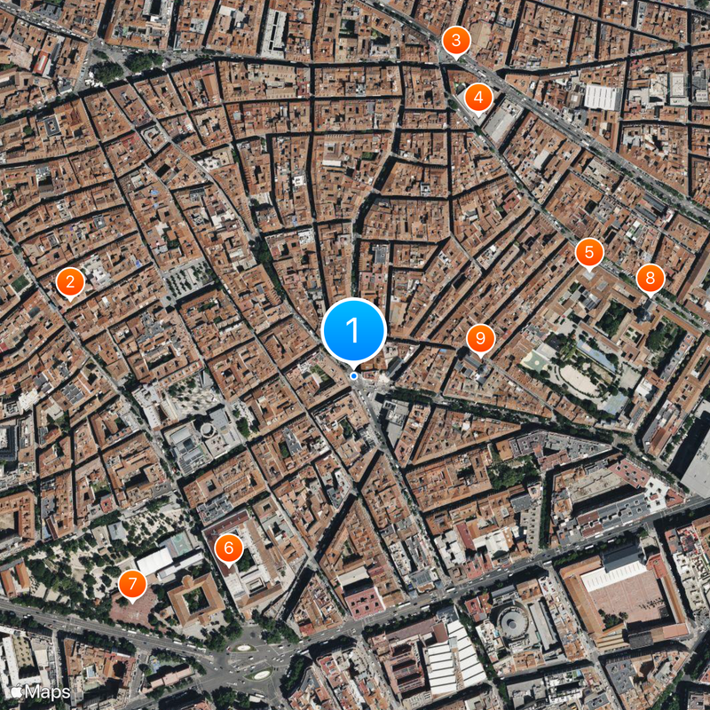 Lavapiés Map