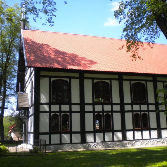 Kościół ewangelicki, ob. metodystów Św. Trójcy z cmentarzem przykościelnym