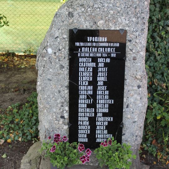 Pomník padlým v Malém Chlumci