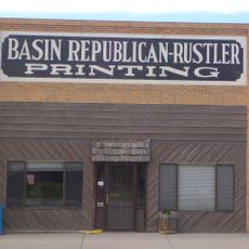 Basin Republican-Rustler Printing Building