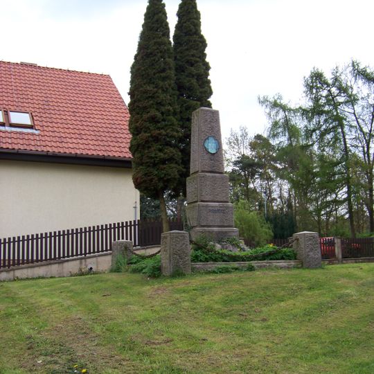 World War I memorial in Nedvězí u Říčan