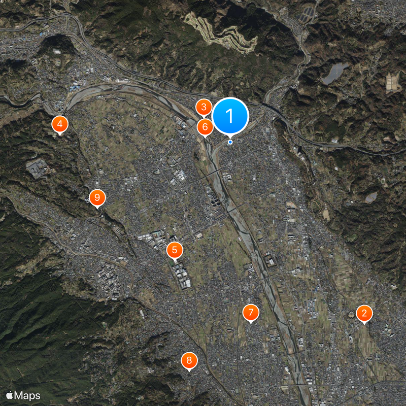 立花學園高等學校 Map