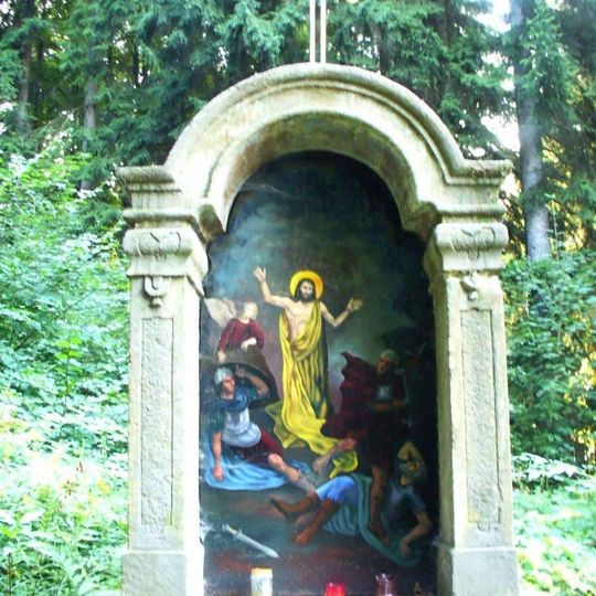 Poslední zastavení Křížové cesty z Ústí nad Orlicí na Andrlův Chlum