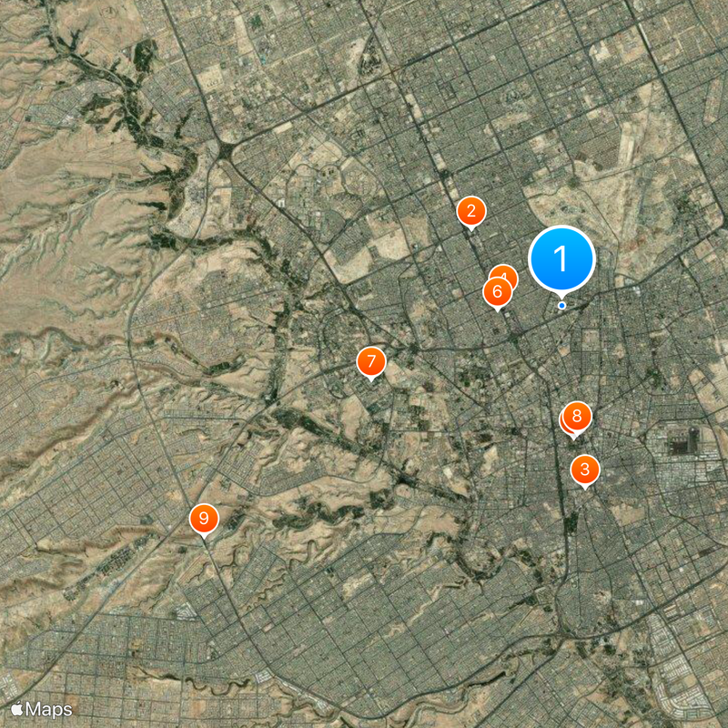 King Fahad Medical City Map