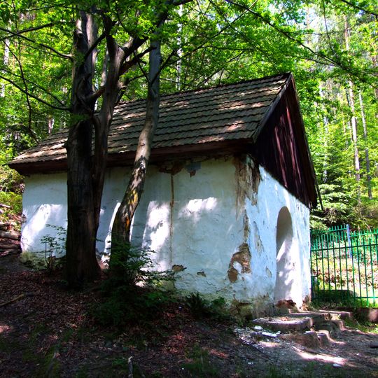 Kaplica - pustelnia św. Urbana w Iwkowej