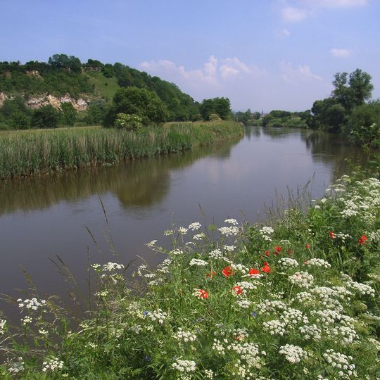 Jestädter Weinberg / Werraaltarm u. -aue bei Albungen