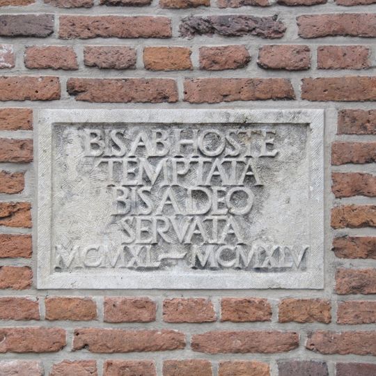 Monument in de Onze Lieve Vrouwetoren