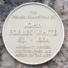 Commemorative plaque to John Forbes White