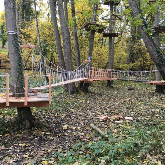 Adventure park the Auvergne perched