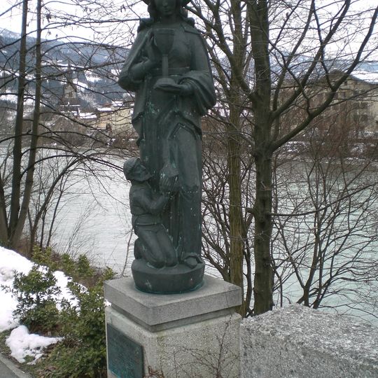 Figurenbildstock hl. Barbara