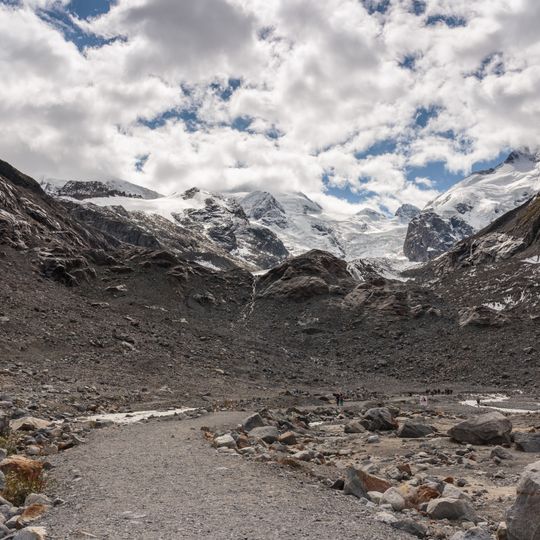 Morteratsch Glacier in 2019