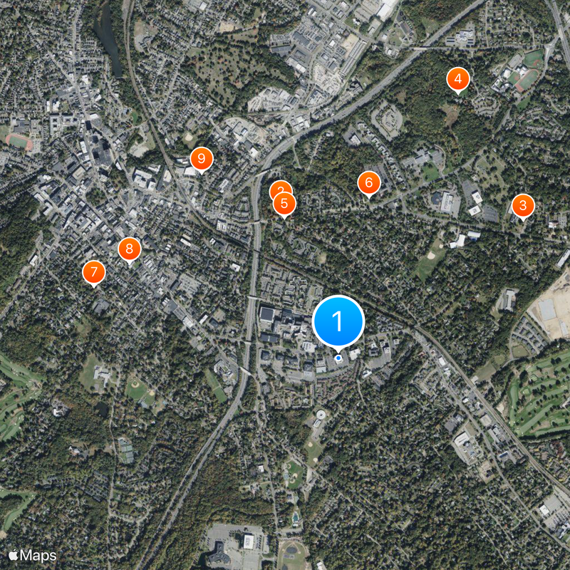 Morristown Medical Center Map