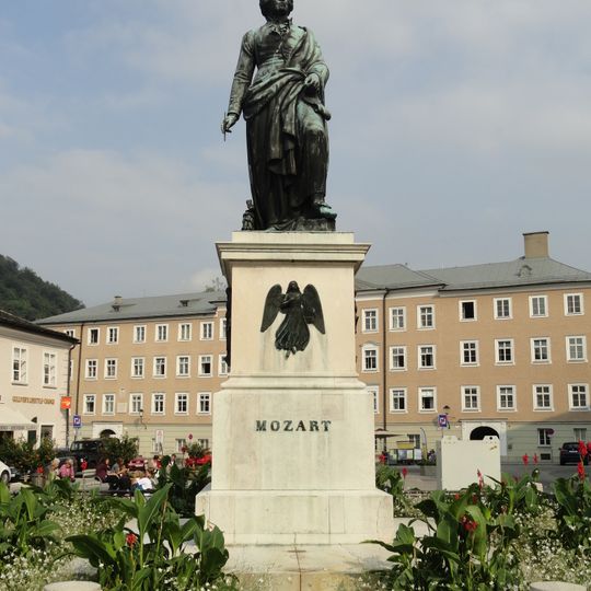 Pomnik Mozarta w Salzburgu