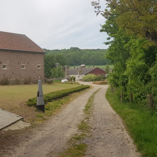 Belgium-Netherlands boundary stone no. 13