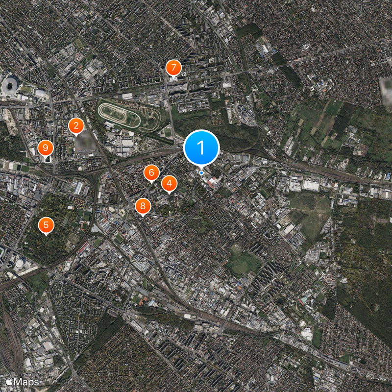 Dreher Breweries Map