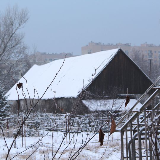 Stodoła folwarku w Warszawie przy ulicy 1 sierpnia 11