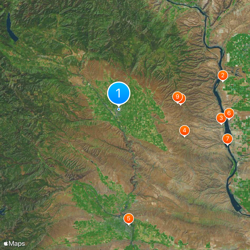 Central Washington University Map