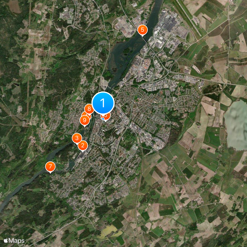 Trollhättan Mappa