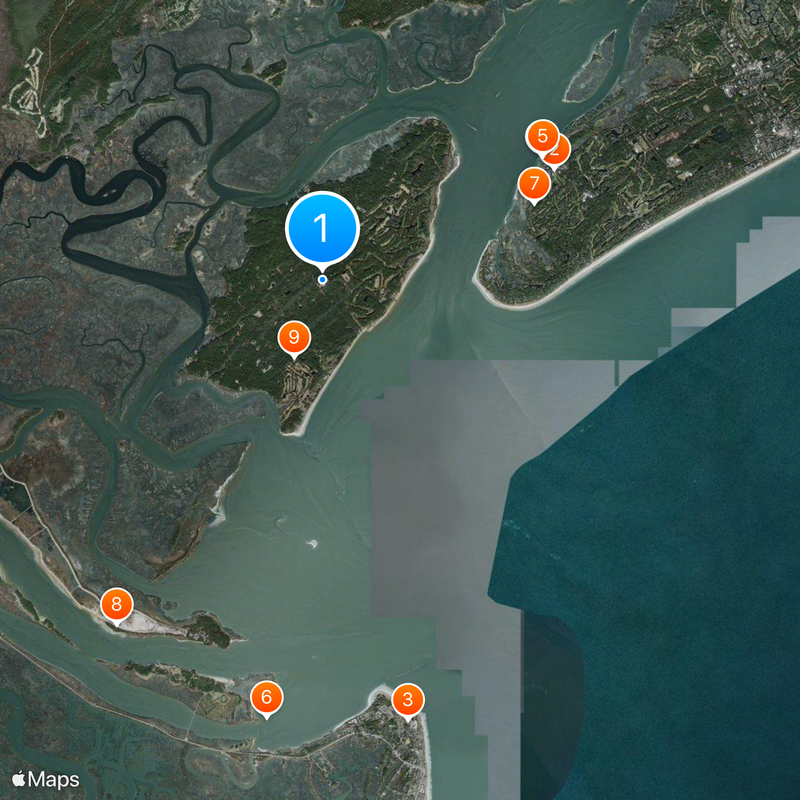 Daufuskie Island Mappa
