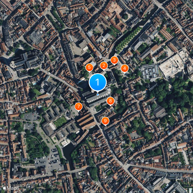 Onze-Lieve-Vrouwekerk Kaart