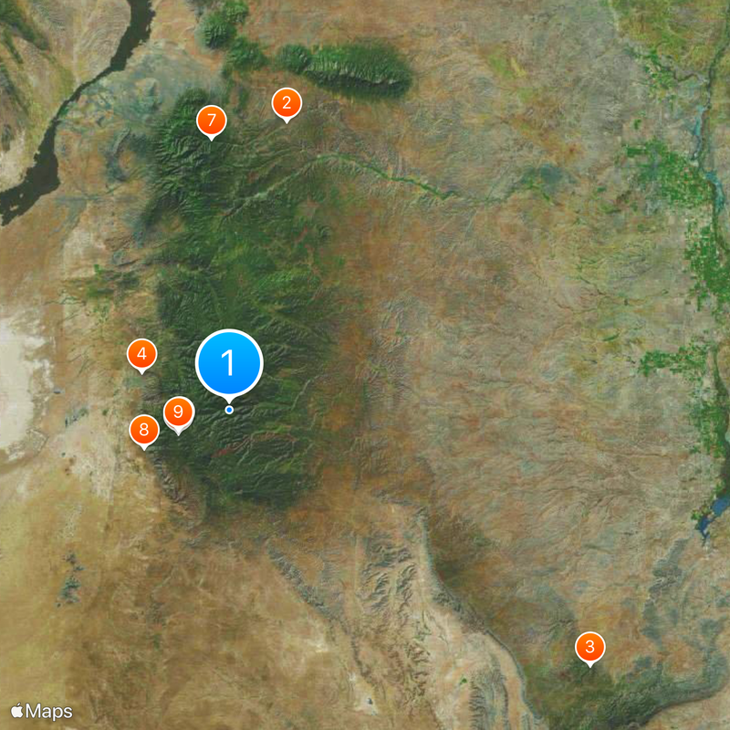 Lincoln National Forest Mapa