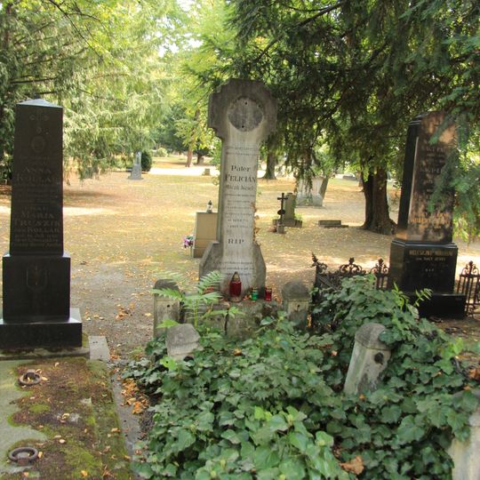 Ondrejský cintorín, hrob s náhrobkom