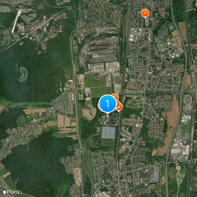 Walygator Grand Est Karte