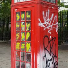 K2 Telephone Kiosk Opposite Number 209 Whitechapel Road