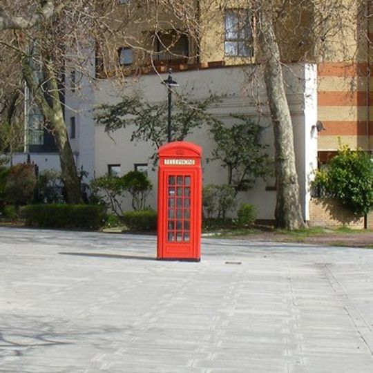 K2 Telephone Kiosk Approximately 60 Metres West Of Junction With Claverton Street, Opposite South East Corner Of Hungerford House
