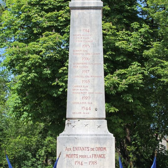 War memorial of Drom