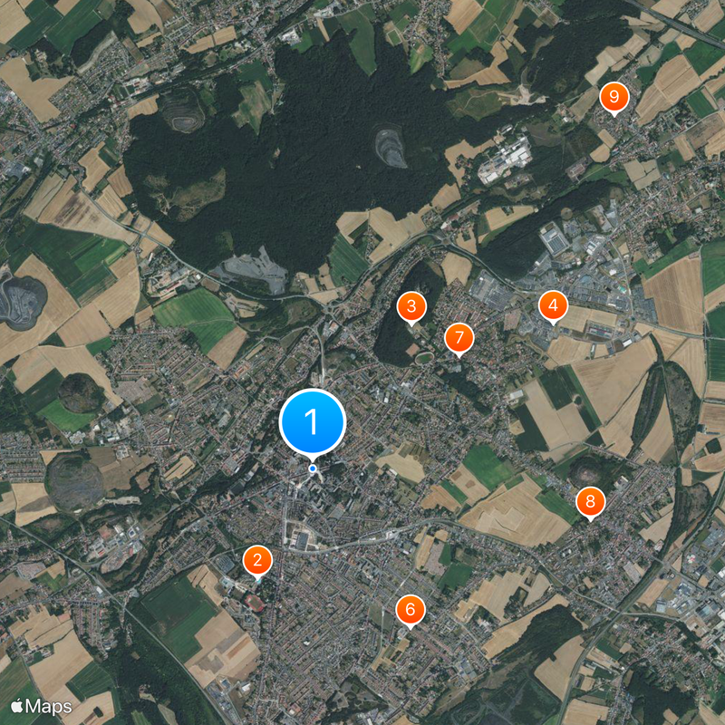 Bruay-la-Buissière Map