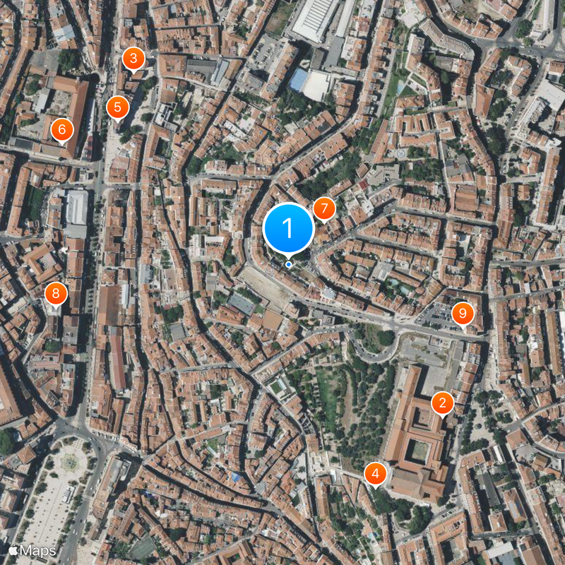 Miradouro da Senhora do Monte Map