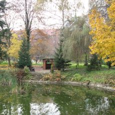 Garden of the Franciscan monastery in Katowice Panewniki