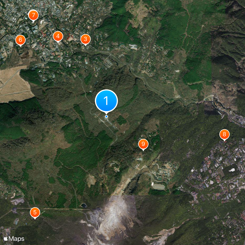 Pola Museum of Art Mapa