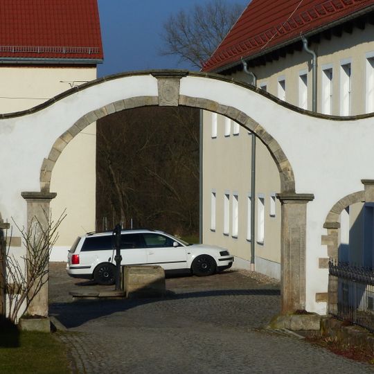 Toranlage des Vierseithofes Talstraße 44