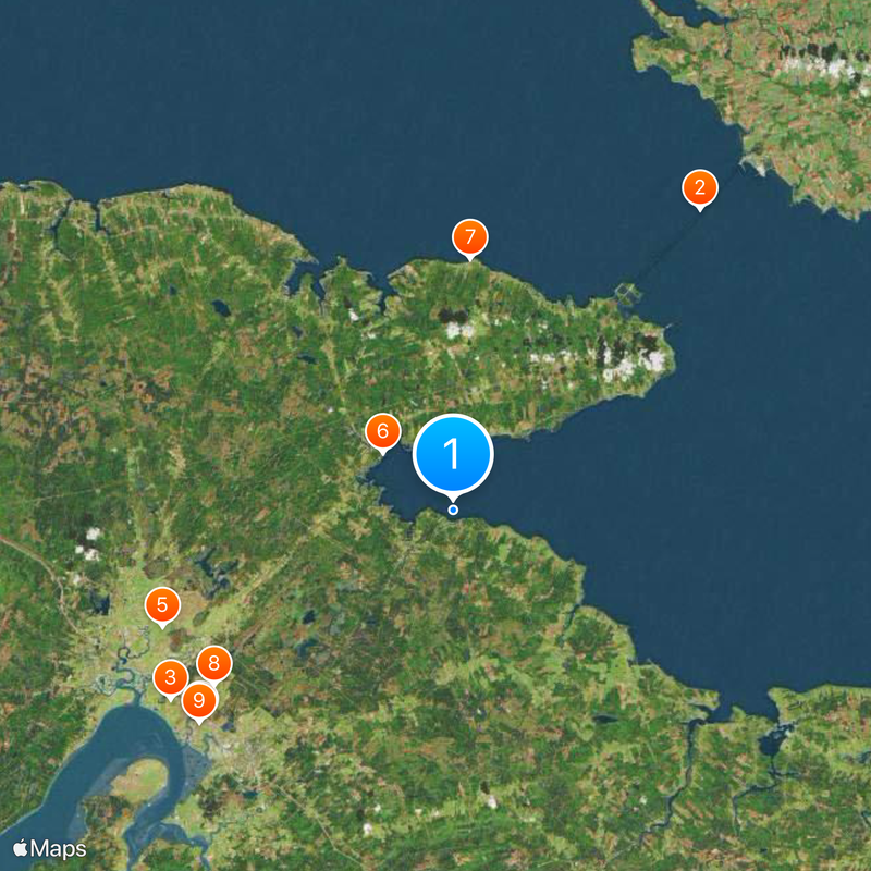 Maritimes Map