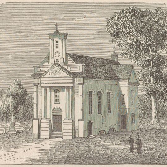 Old church of Saint Casimir in Lahojsk