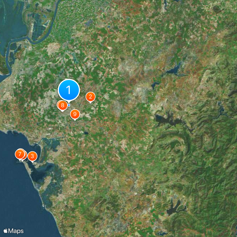 Jerez de la Frontera Carte
